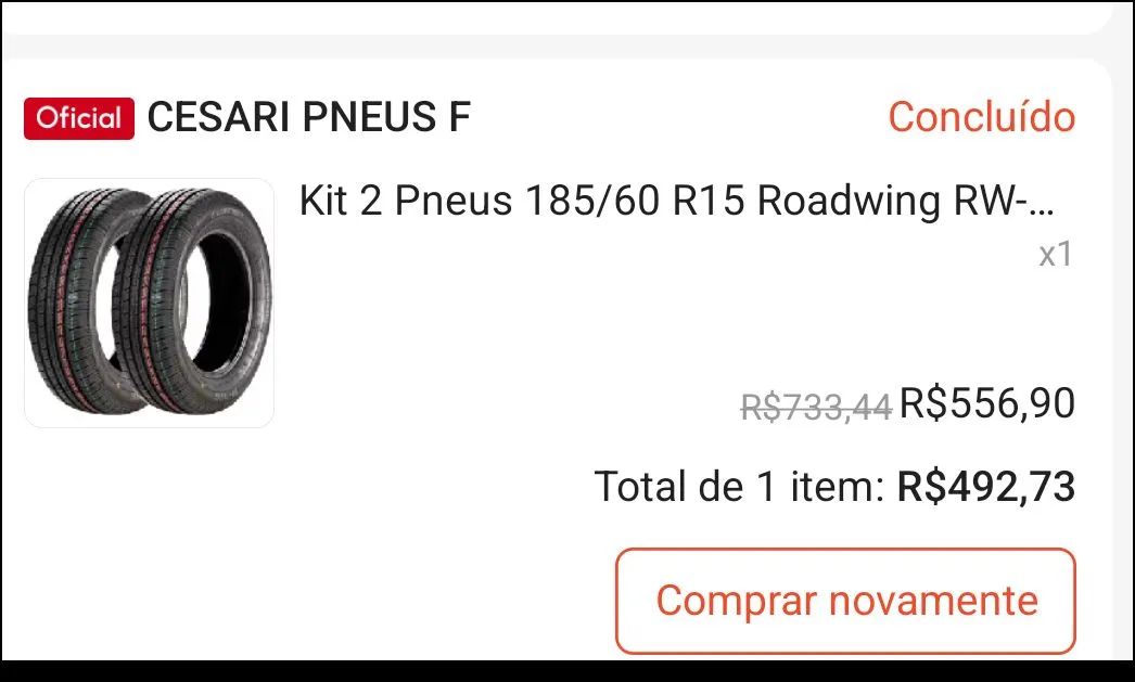 Pneus aro 15 novo  - Foto 2