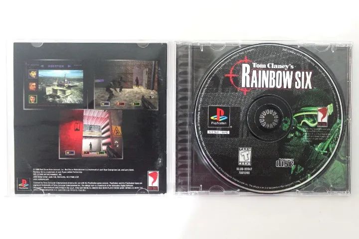 VENDIDO - Rainbow Six  para PlayStation original e completo, em perfeito estado - Foto 2