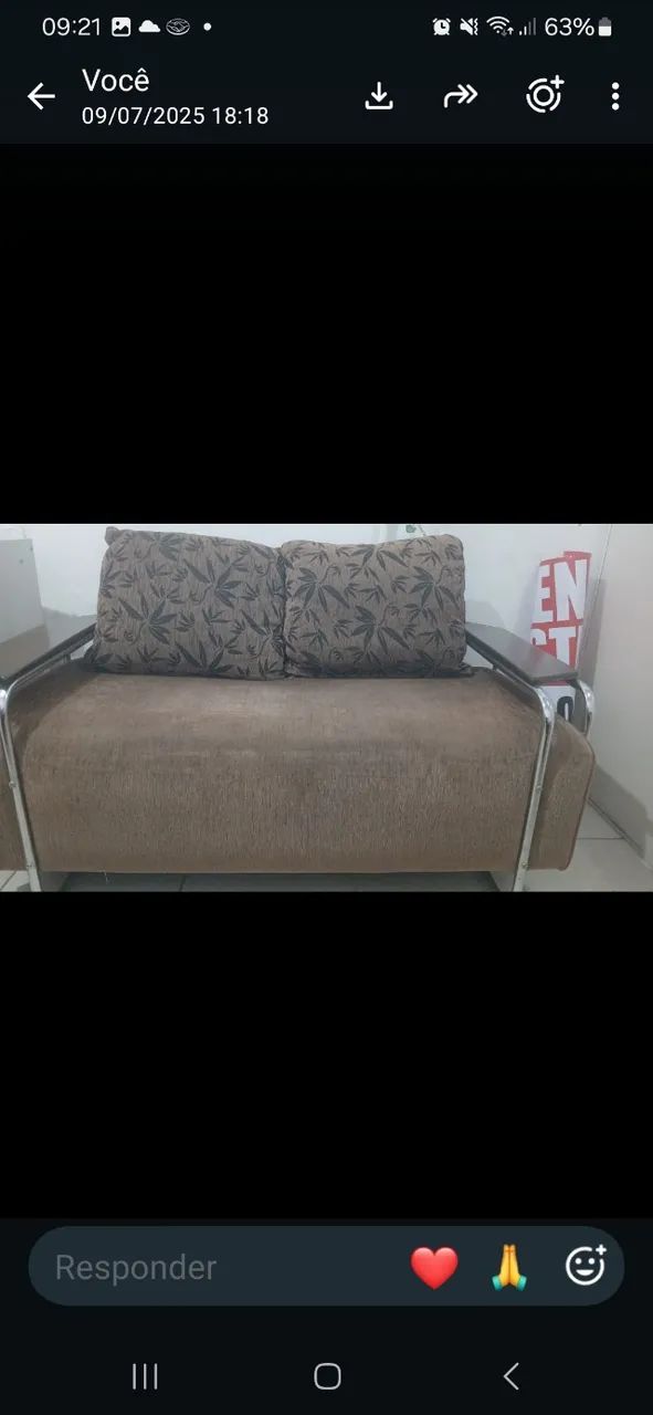 Vendo sofá semi novo - Foto 2
