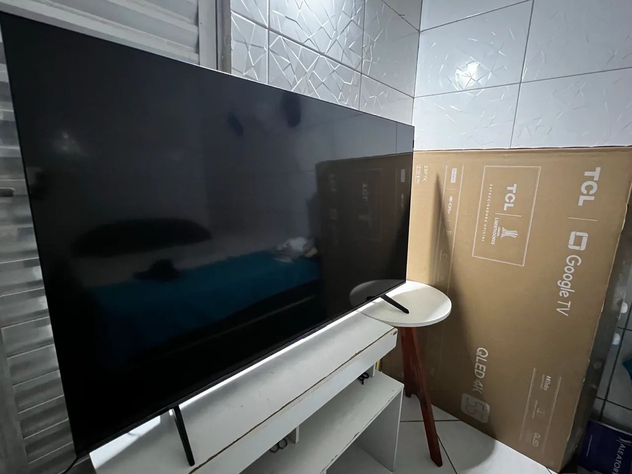 TELEVISÃO TCL 55 POLEGADAS 4K QLED - Foto 2