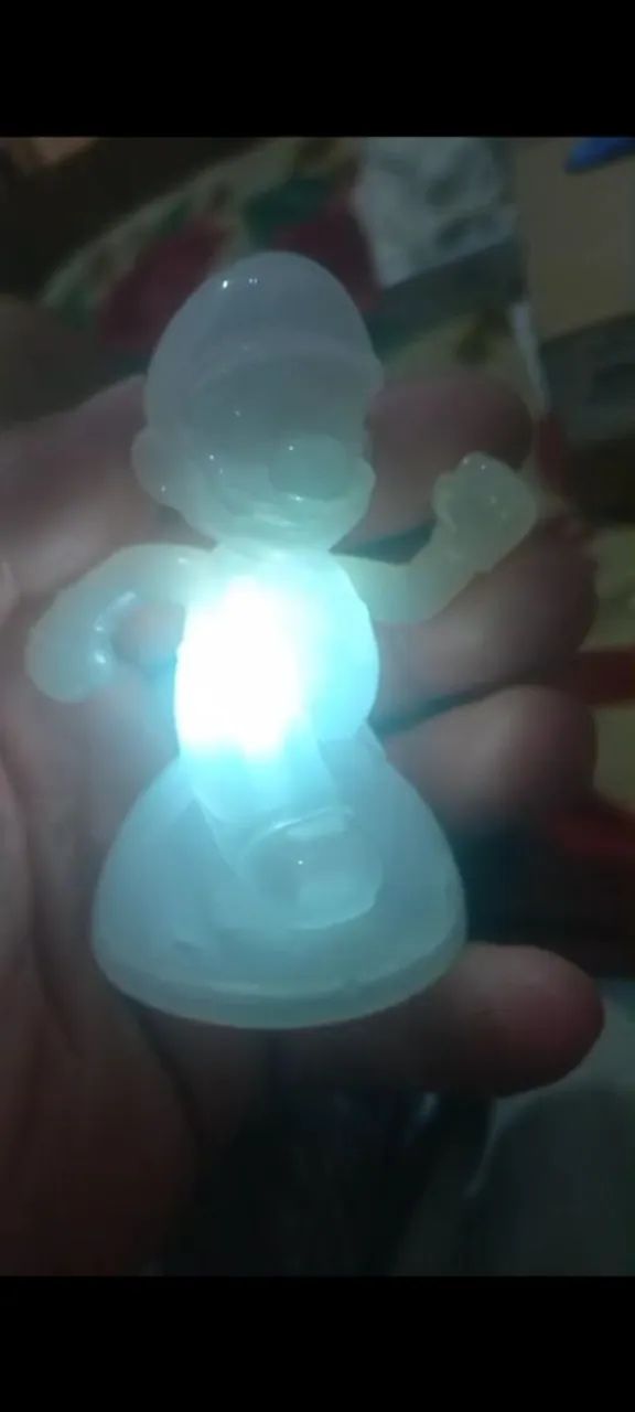 Boneco antigo do mario c/luzes  - Foto 4