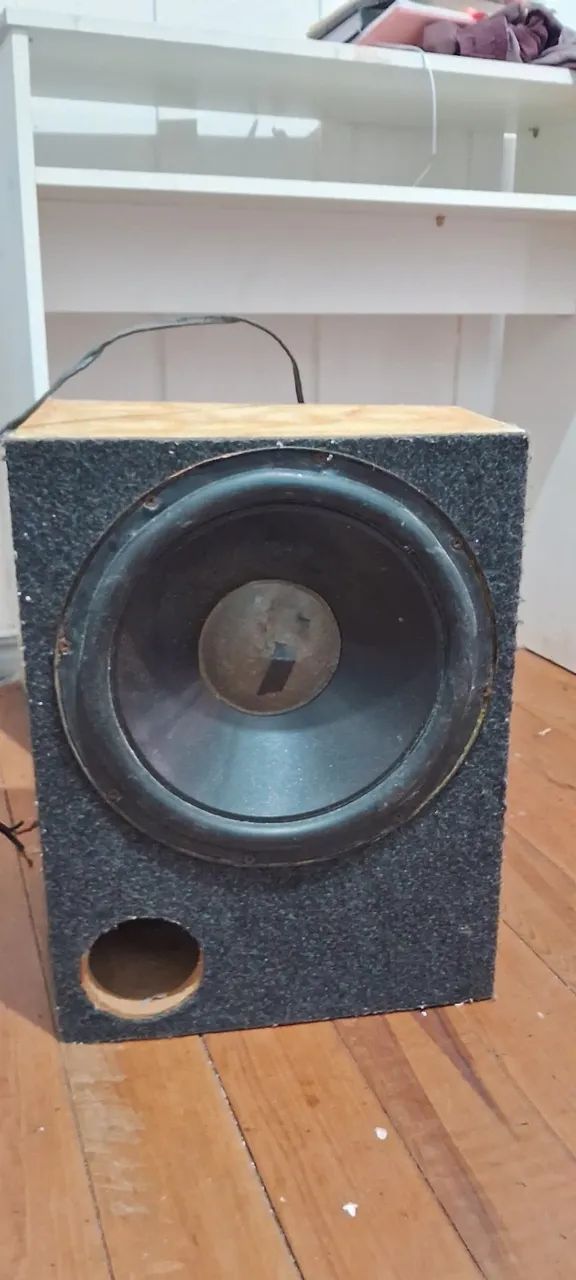 Caixa de som subwoofer 12 polegadas som top