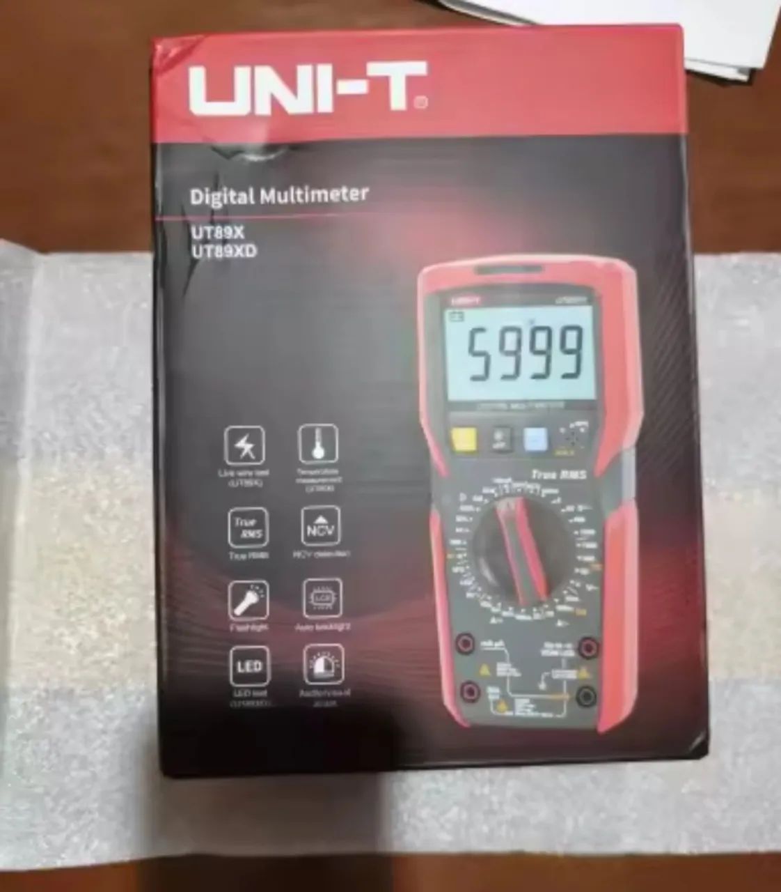 MULTÍMETRO DIGITAL PROFISSIONAL UNI-T UT89DX  - Foto 4