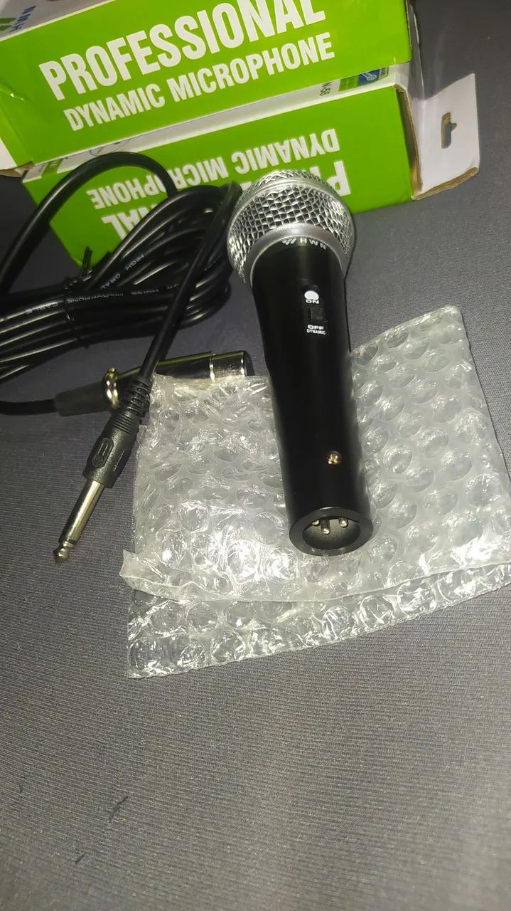 Microfone dinâmico  - Foto 4