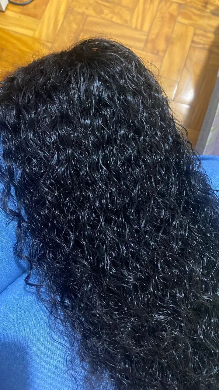 Vendo lace  cacheada cabelo humano - Foto 2