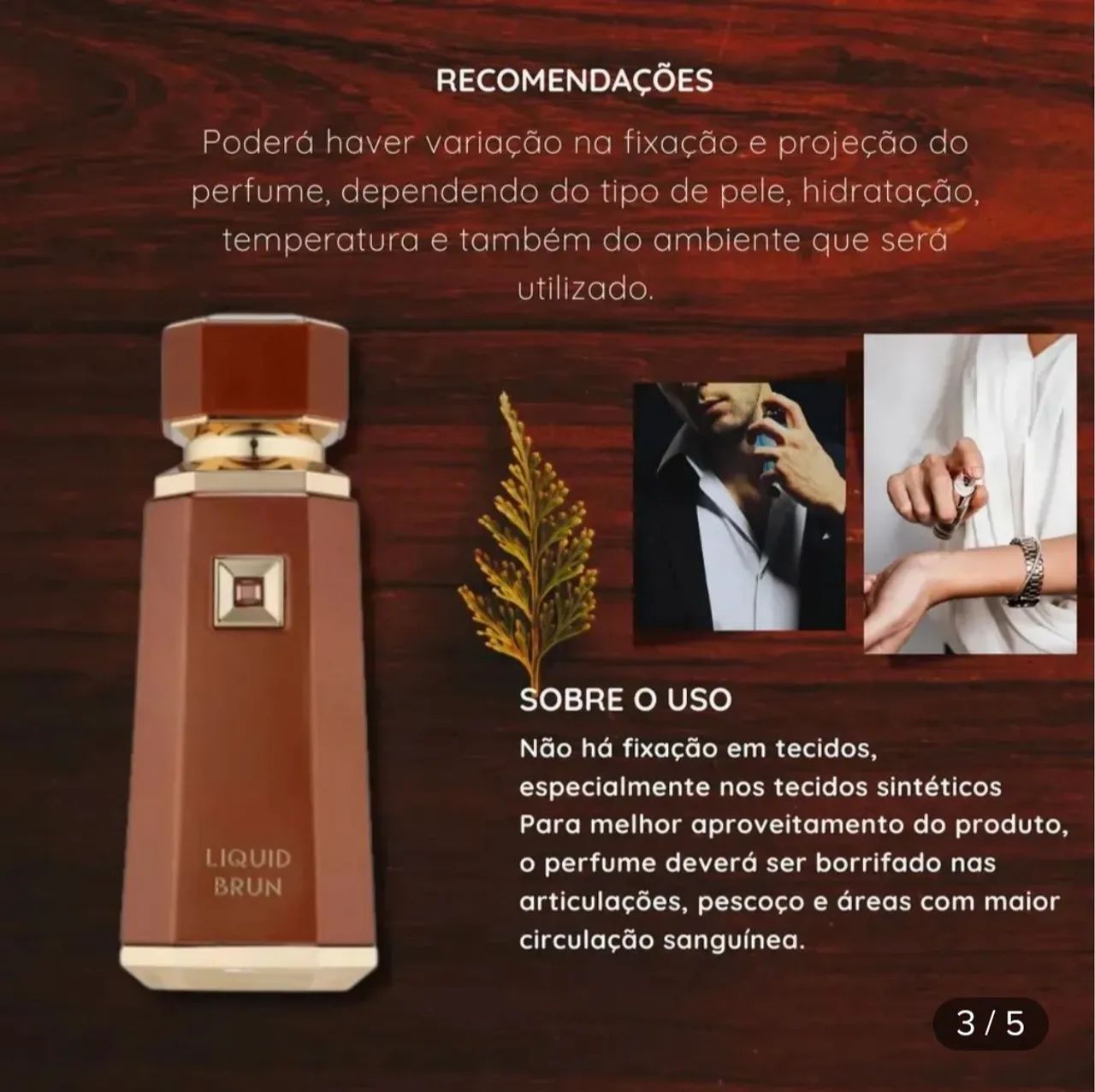 Perfume Liquid Brun Eau De Parfum 100 ML Original! - Foto 2