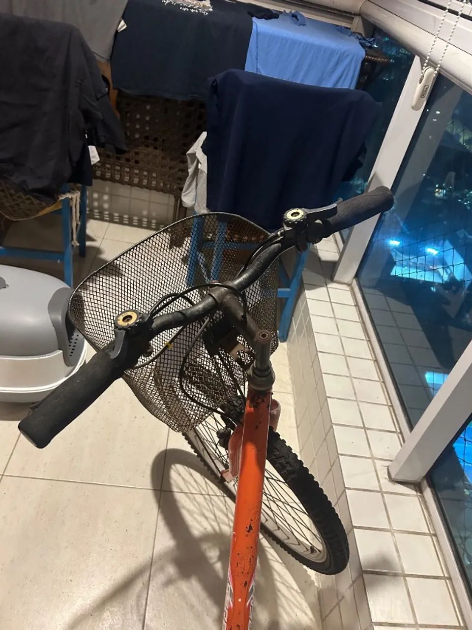 Bicicleta Track vermelha  - Foto 2