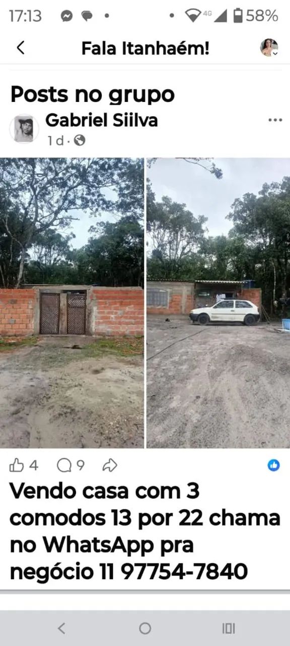 Vendo casa com 3 cómodos  - Foto 2