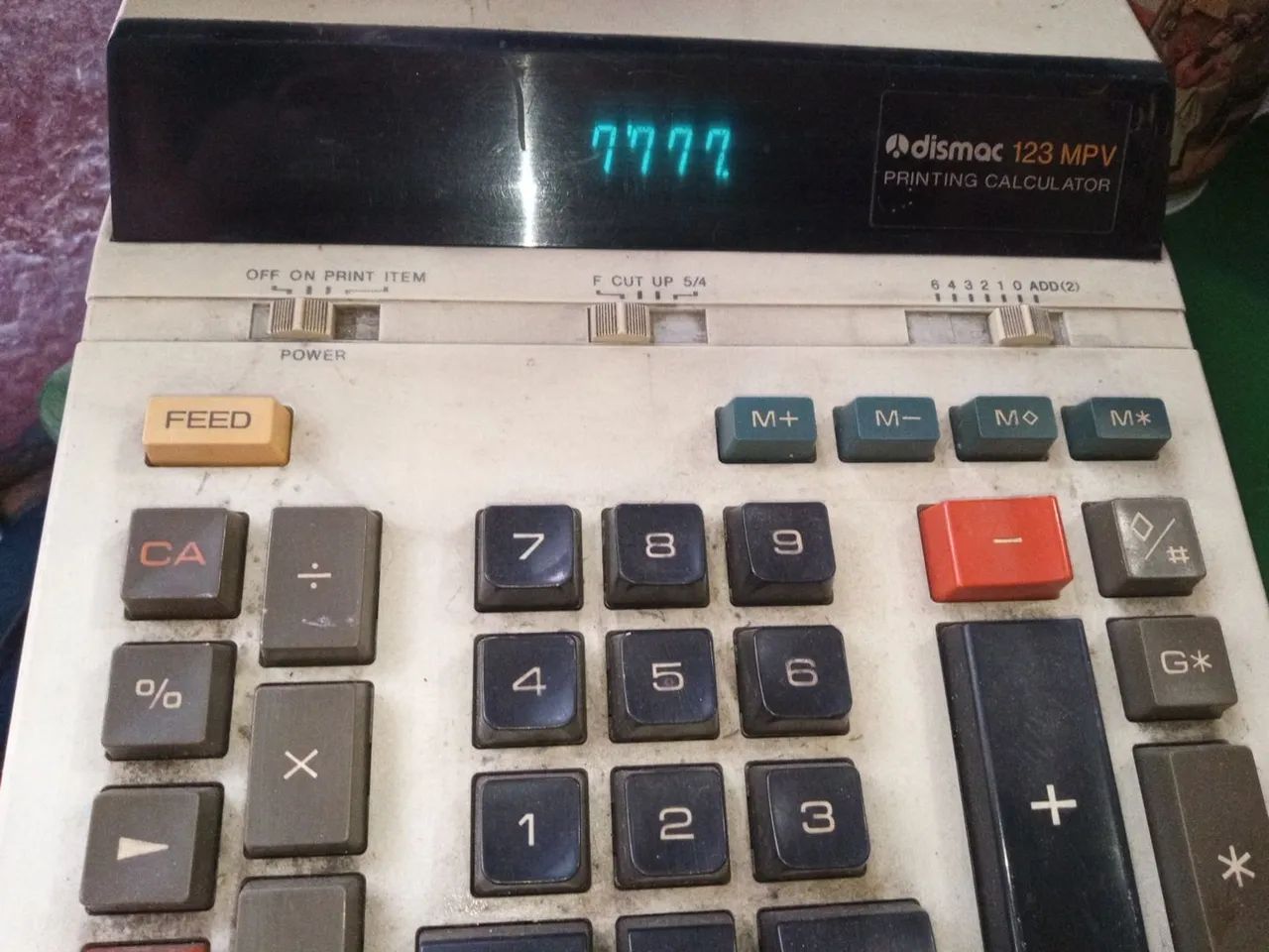 Calculadora antiga 