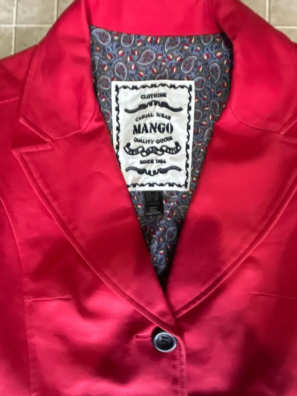 Sobretudo Vermelho Mango Original - Foto 5