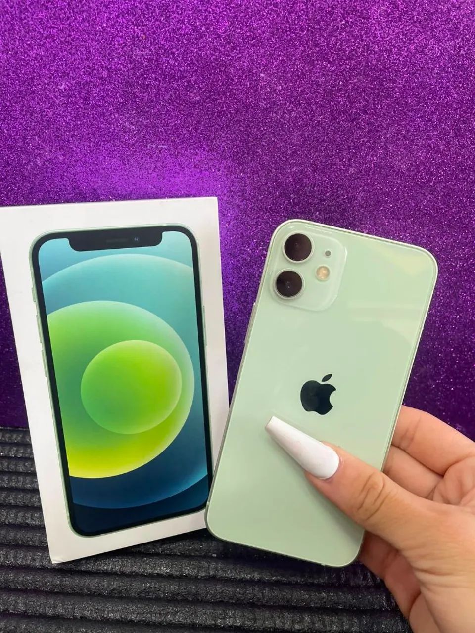 iPhone 12 mini グリーン IPHONE 12 MINI VERDE 64GB - Celulares e Smartphones - Taguatinga
