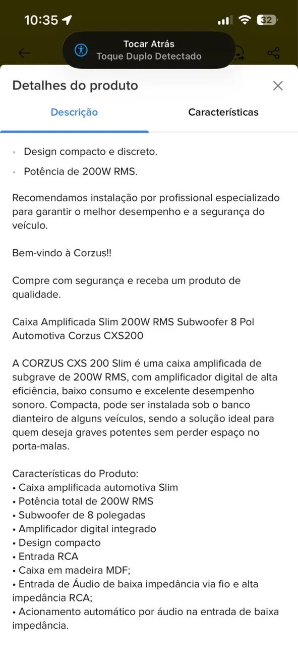 Caixa Sub Slim 8 - Foto 2