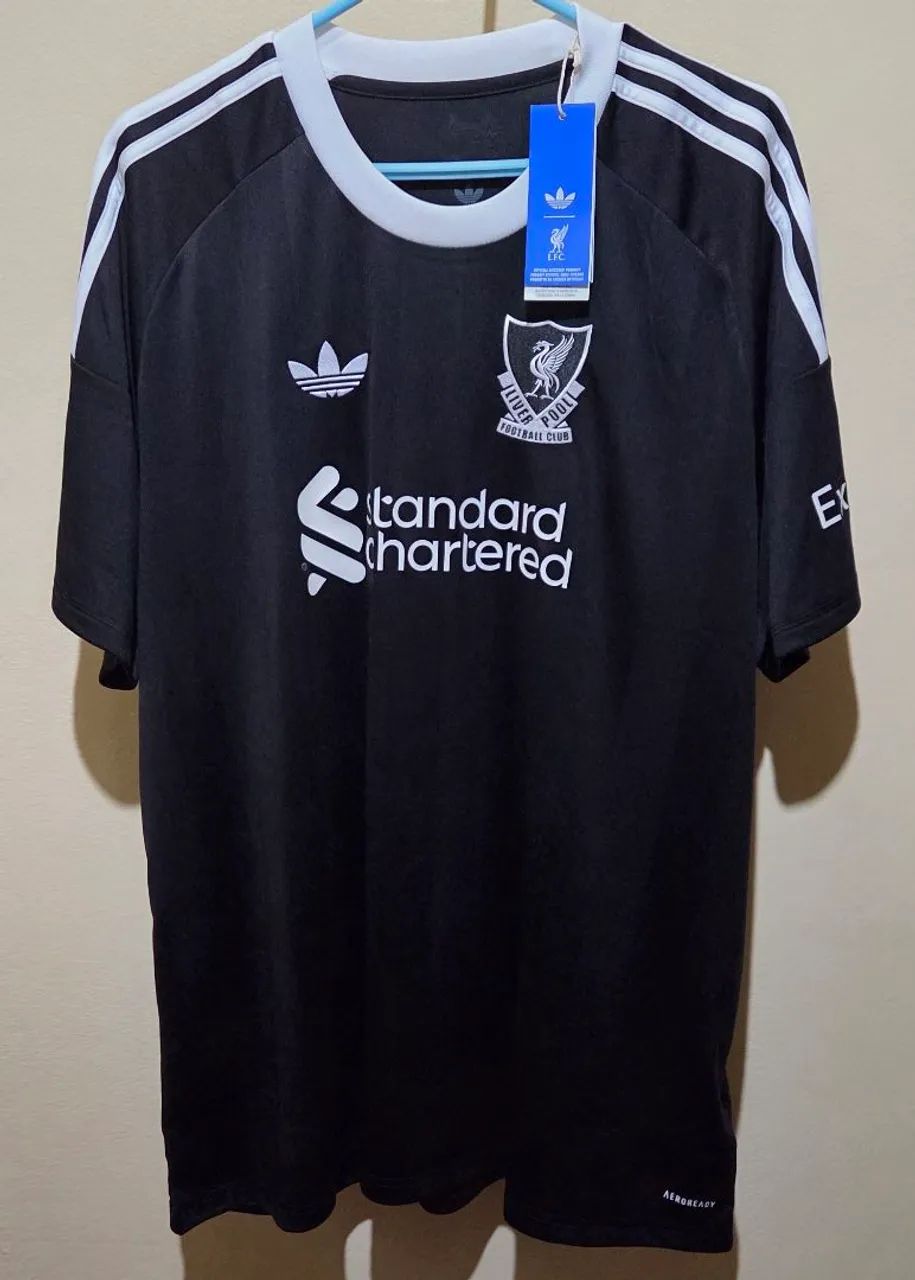 camisa liverpool adidas original goleiro 2025/2026