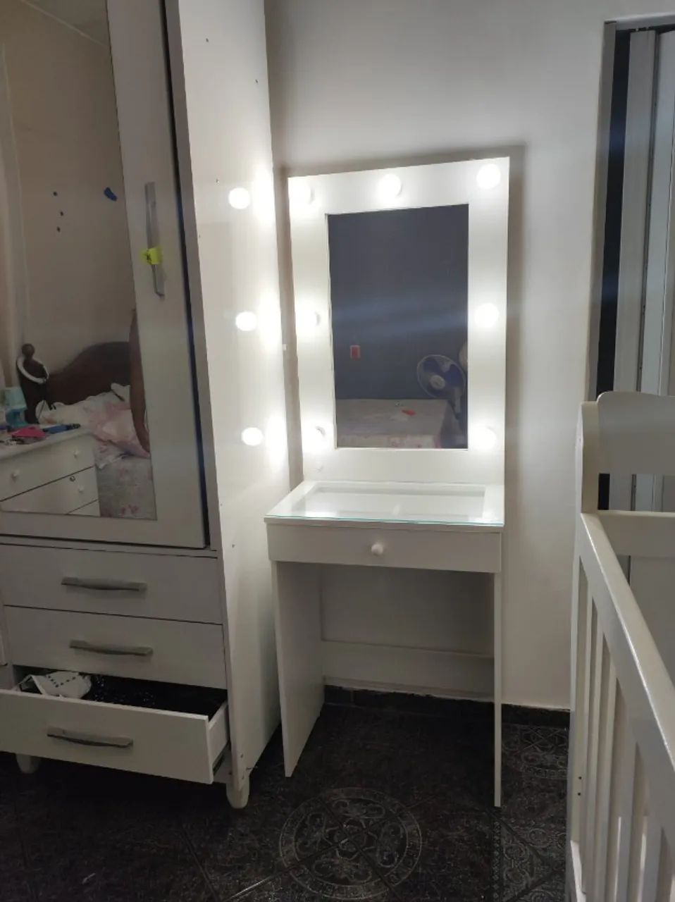 Penteadeira com 1 gaveta - Foto 4