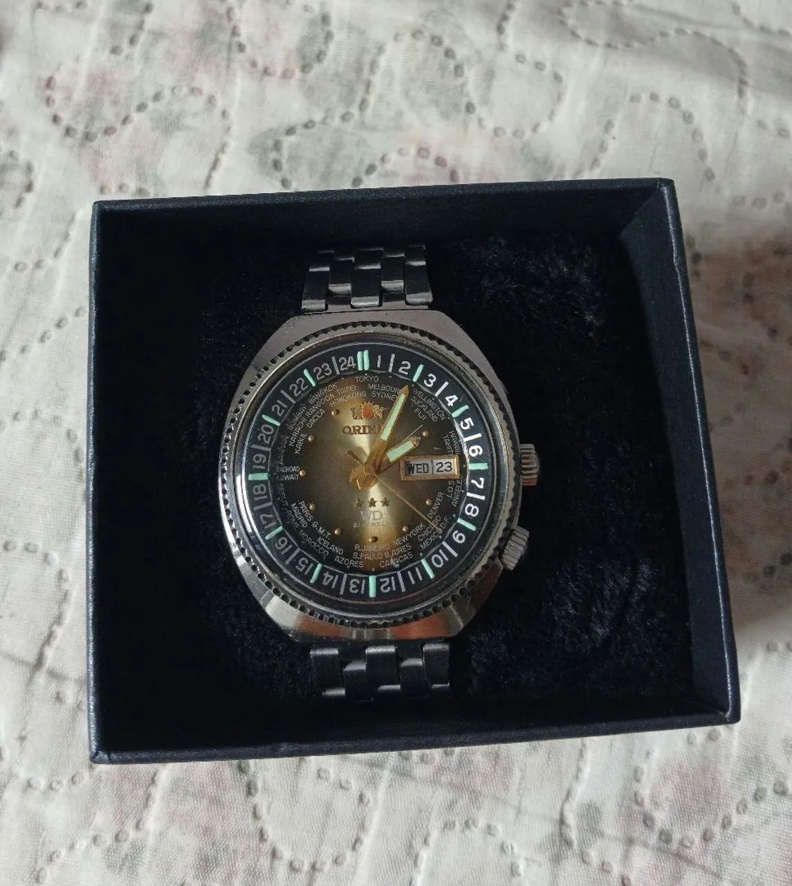 Relógio orient world diver  - Foto 4
