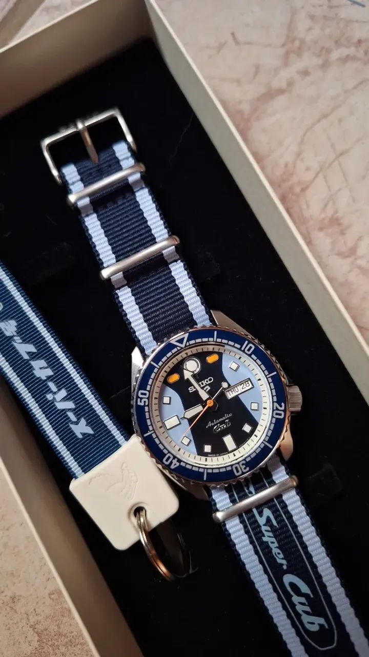 Seiko c100 super cub blue, Ed. Limitada