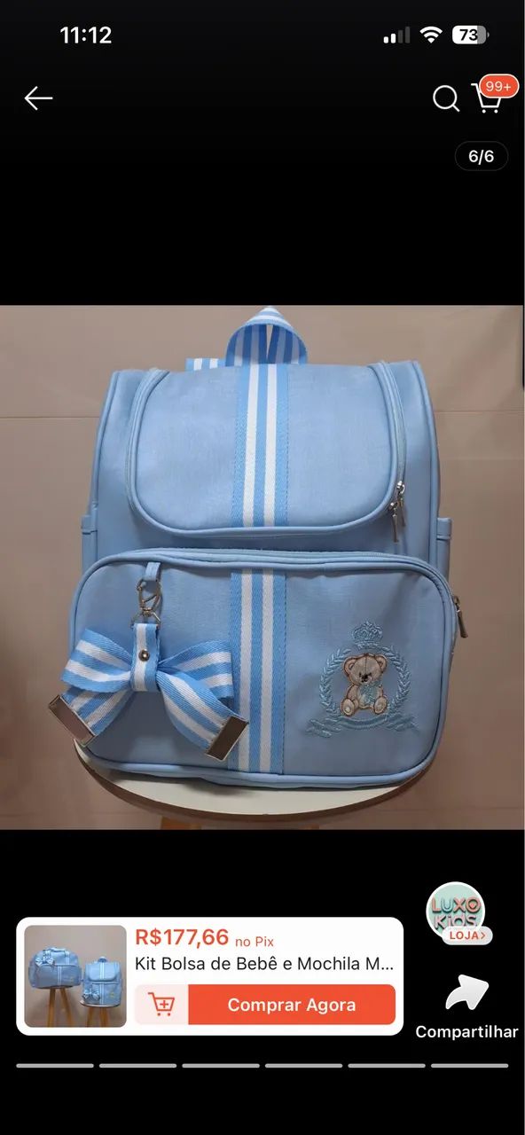 vendo um bolsa de bebê  - Foto 2