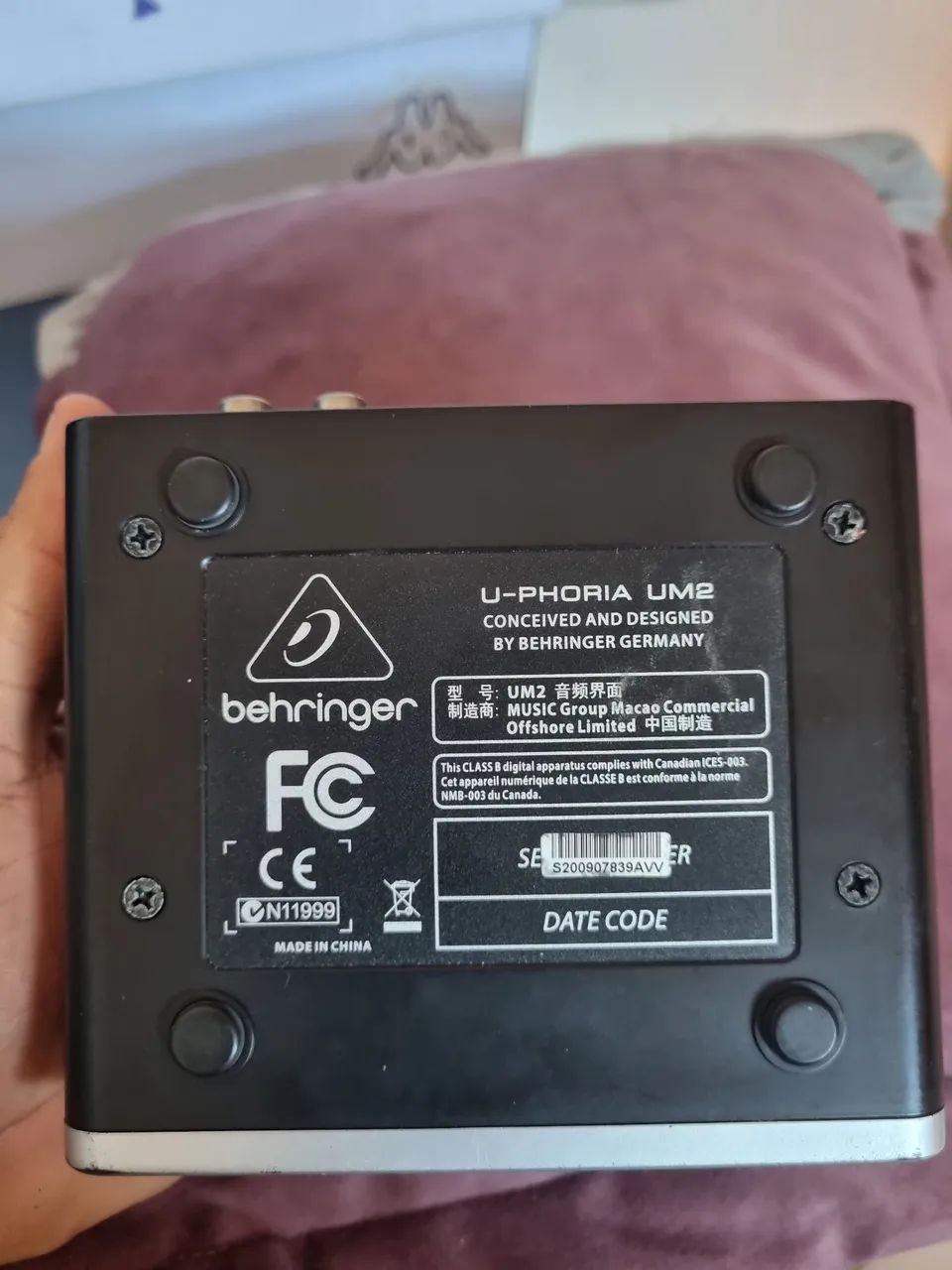 Interface de áudio behringer - Foto 2