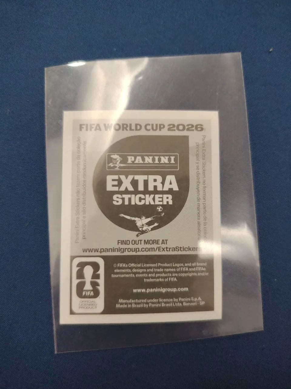 Figurinha da copa extra sticker legend do mbappé - Foto 2