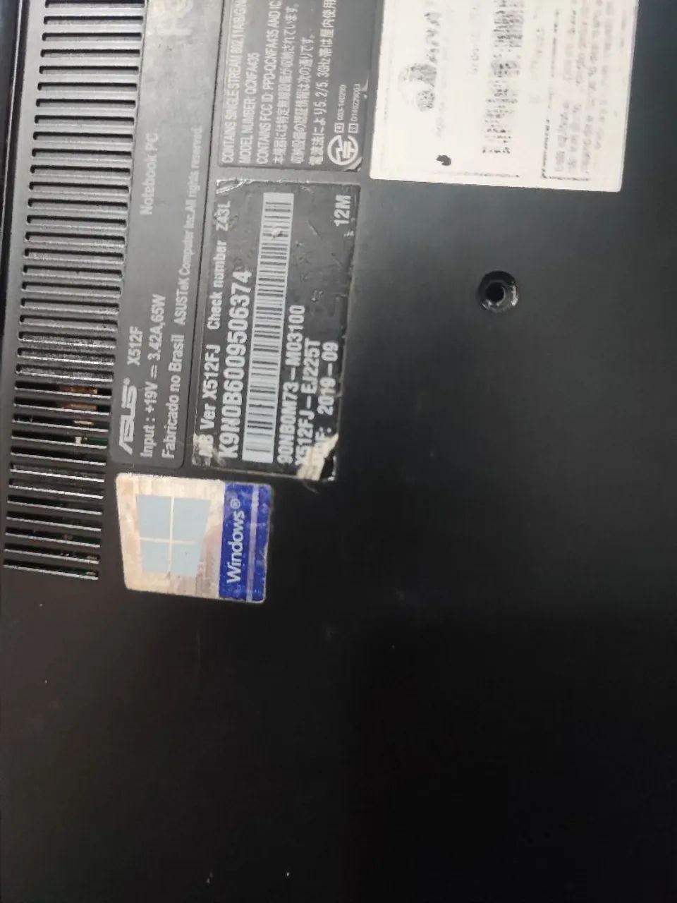 Carcaça Completa ASUS Vivobook X512F