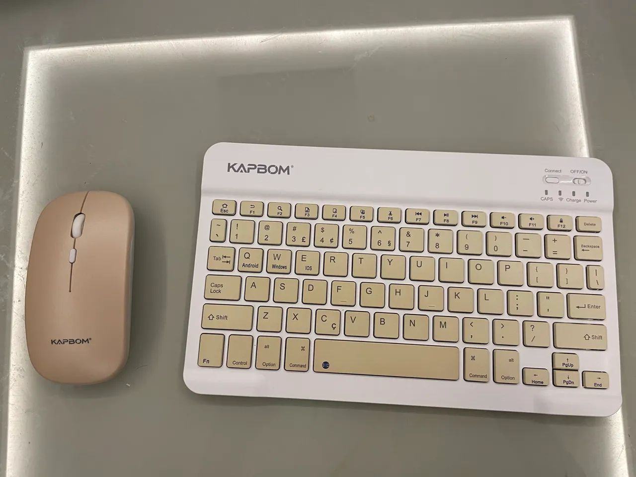 Kit Teclado e Mouse Sem fio- Bluetooth - Foto 2