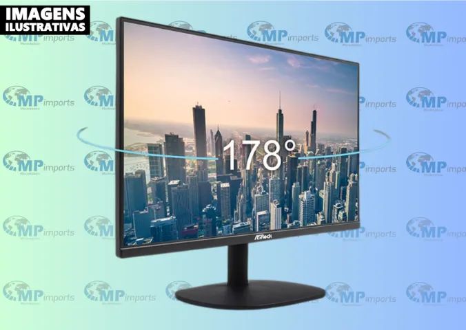 Loja MP Imports: Monitor Gamer ASRock Challenger 24.5", FHD, 144Hz, 1ms, IPS, FreeSync - Foto 5