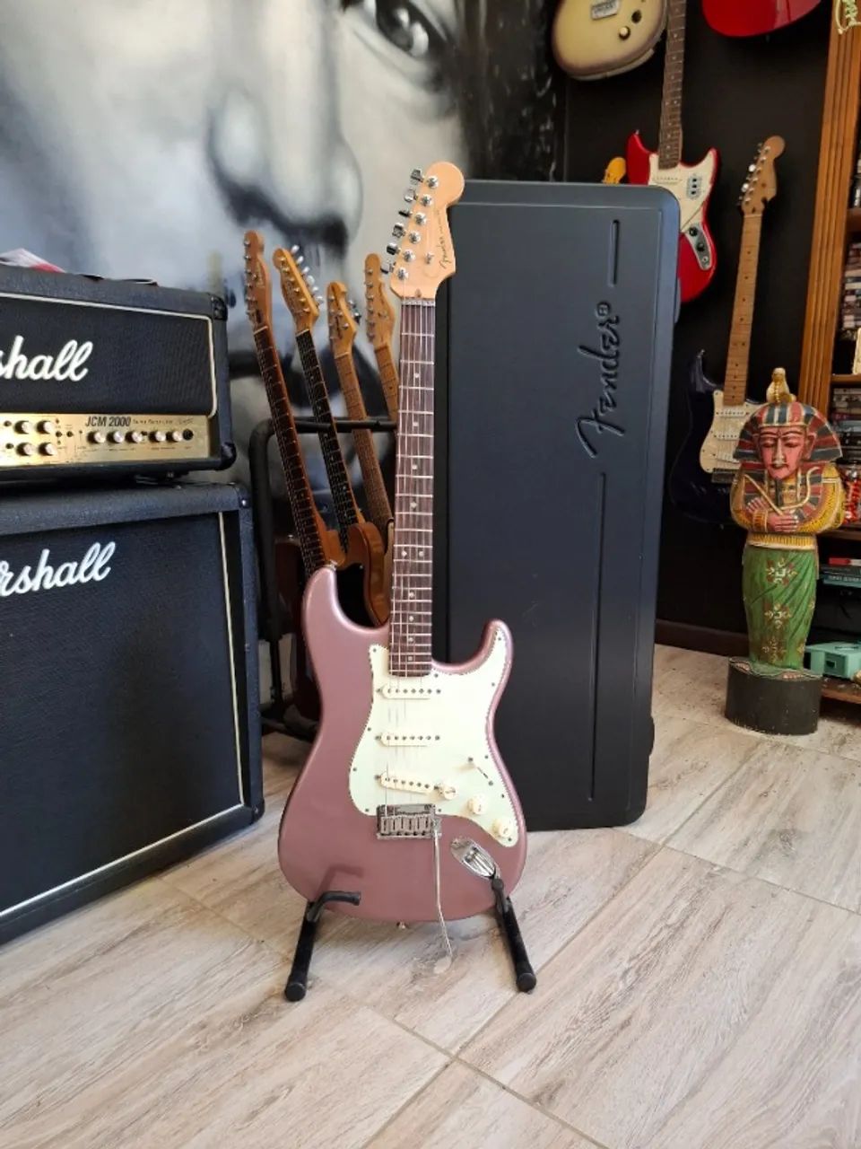 guitarra fender american deluxe stratocaster