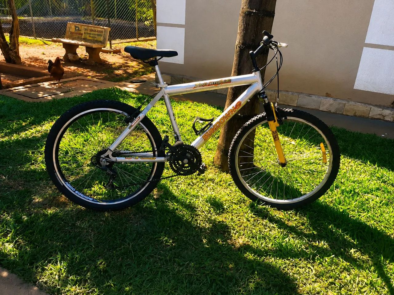 Bicicleta de alumínio aro 26 