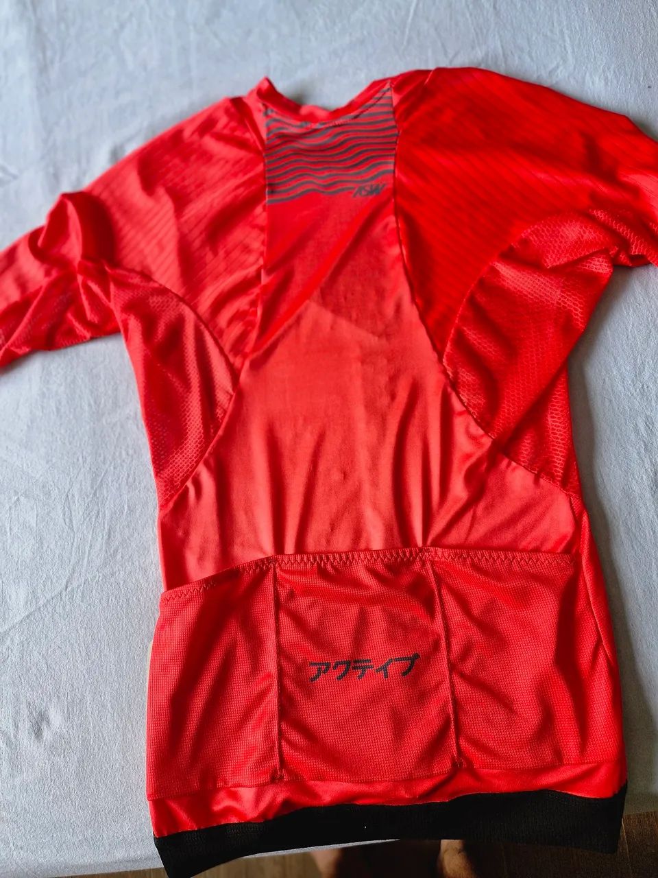 Camisa Ciclismo ASW Active 2.0 Tokyo GG - Cor Vermelha - Ciclismo
