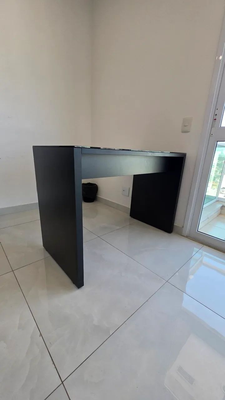 Mesa para Escritório com Tampo de Vidro - Foto 5