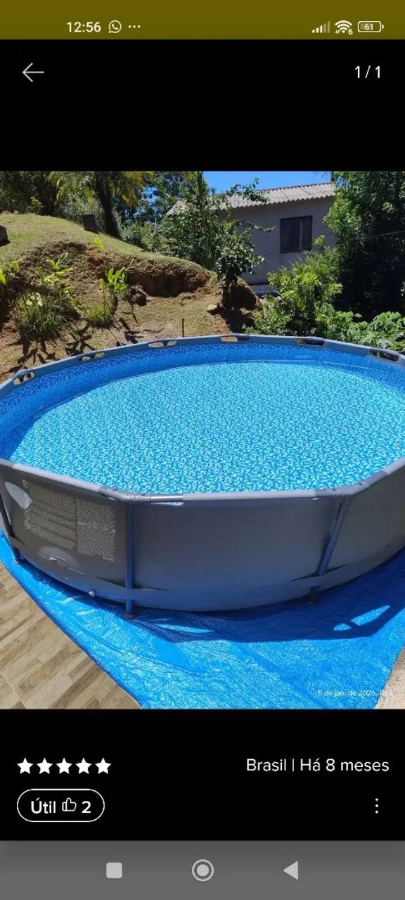 Piscina 6500 litros completa  - Foto 2