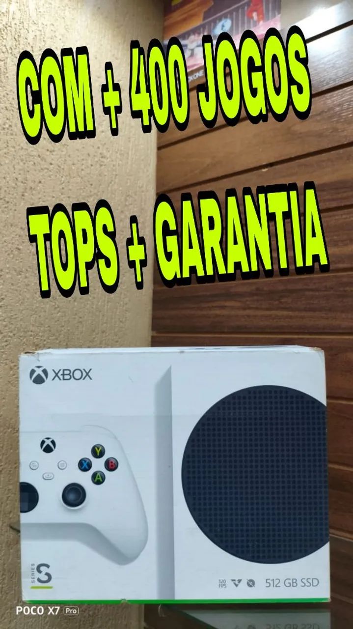 Xbox séries s + garantia 