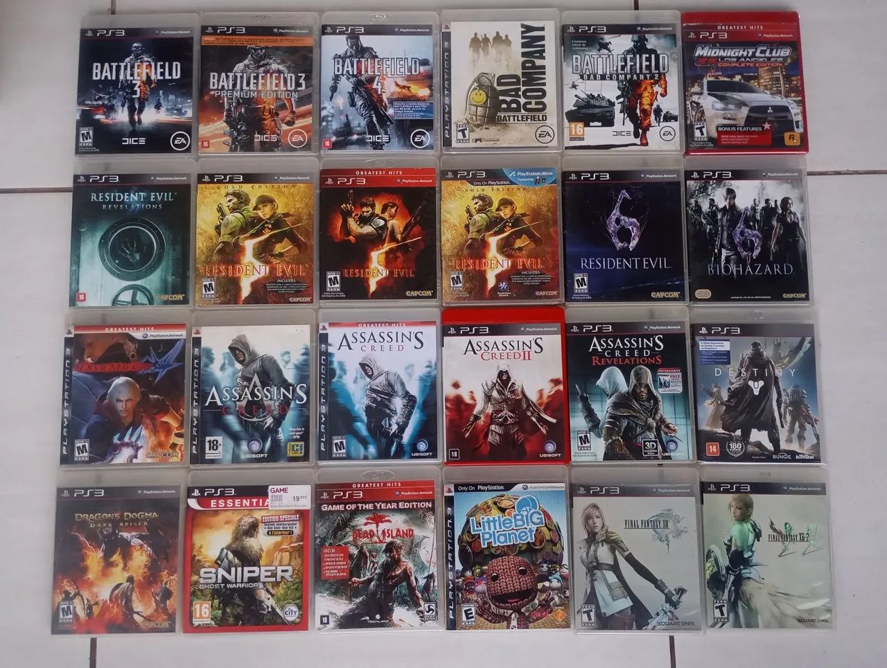 3 jogos reservados PS3 - Jogos de Vídeo Game - Ponte Nova, Várzea