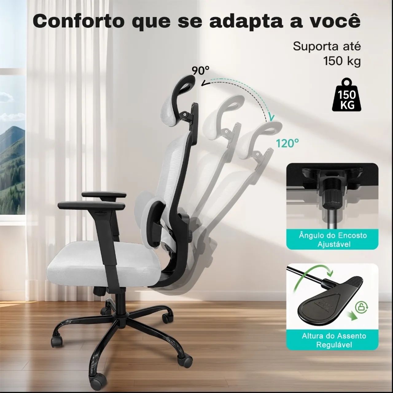 CADEIRA ERGONÔMICA  - Foto 4