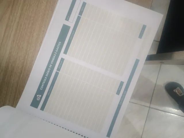 6 Livros Caixa - Doação - Foto 2