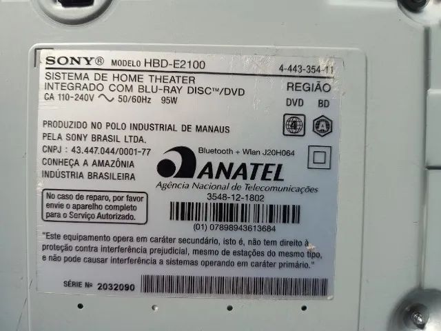 Home Theater Sonny HBD-E2100 - Foto 3