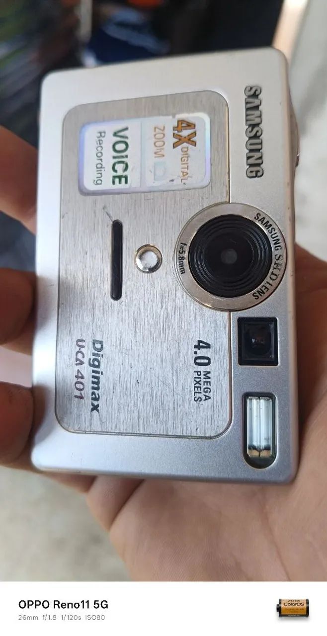 Camera digital Samsung antiga
