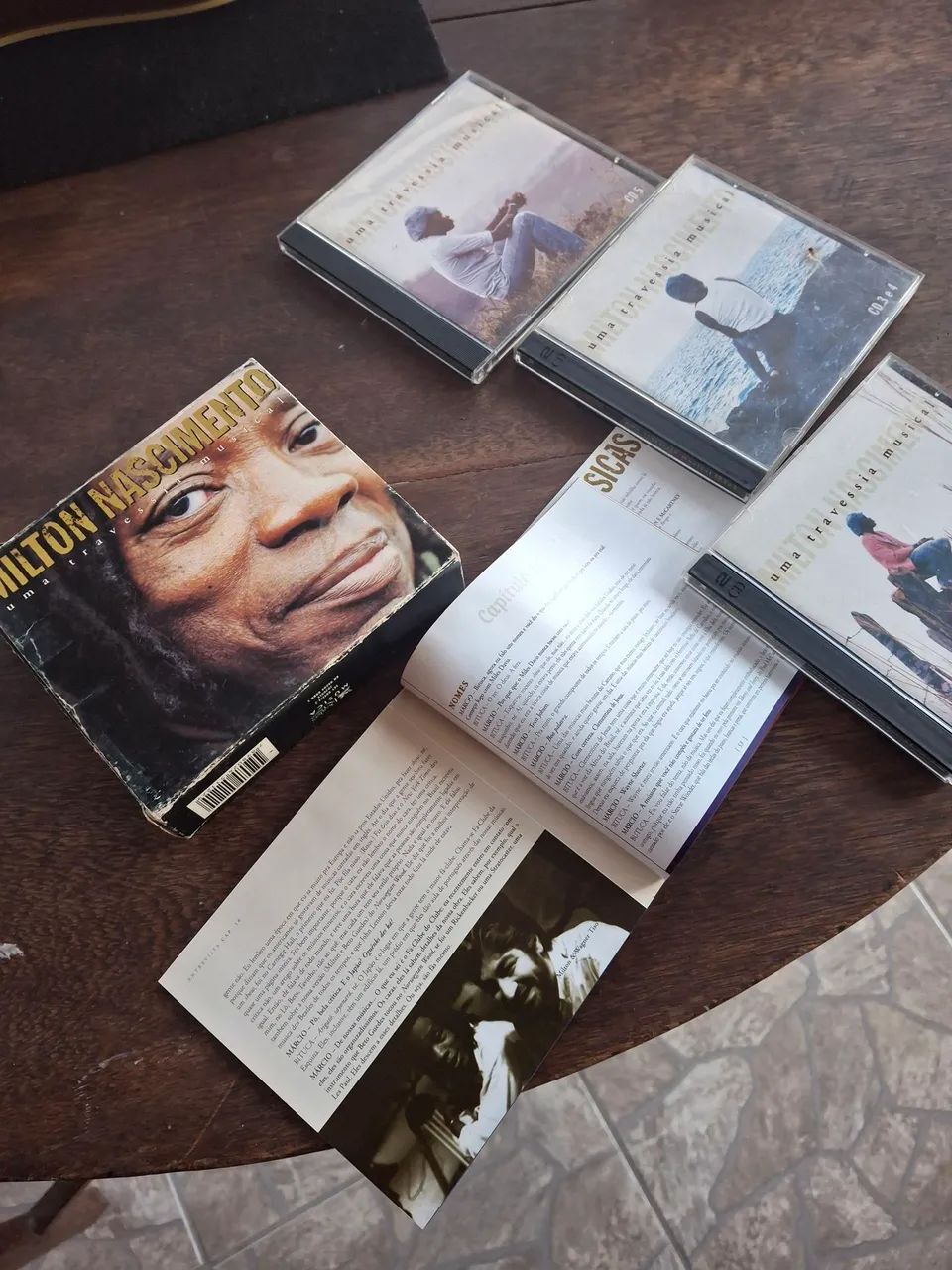 BOX MILTON NASCIMENTO COM 5 CDS - Foto 2