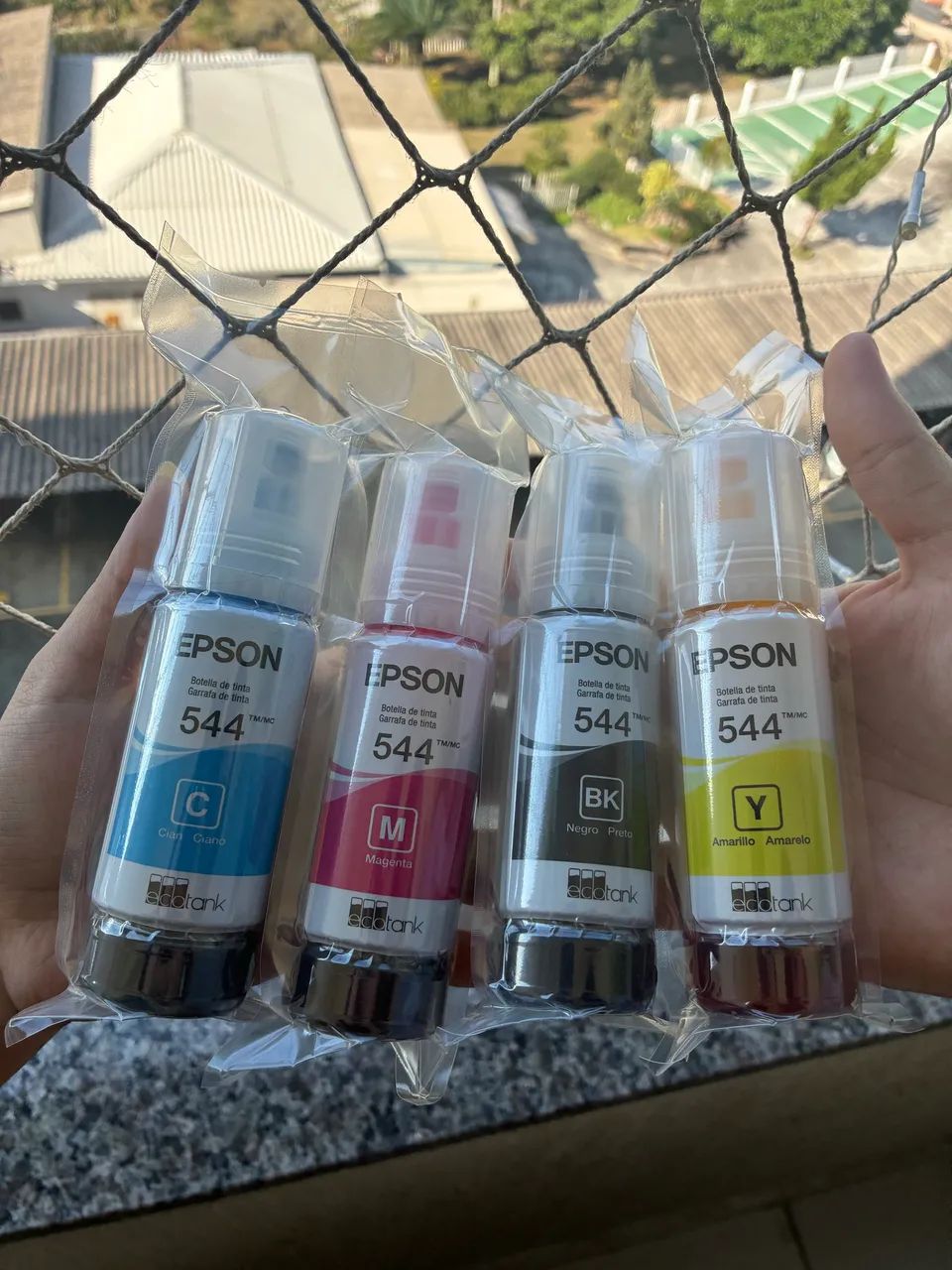 Kit 4 tintas impressora Epson 544 - Foto 2