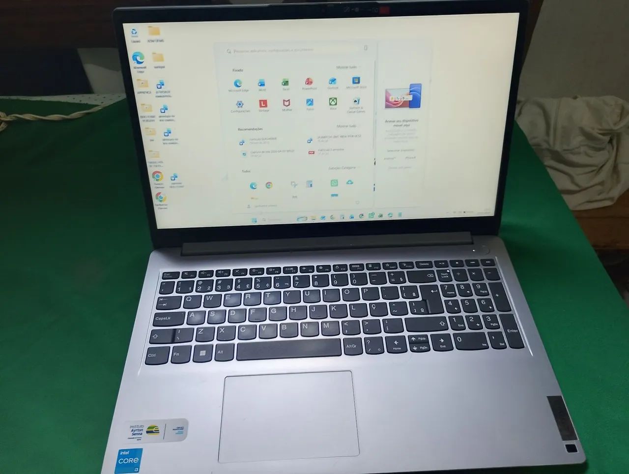 NOTEBOOK LENOVO I3 13°/ 8GB RAM / SSD 238GB 