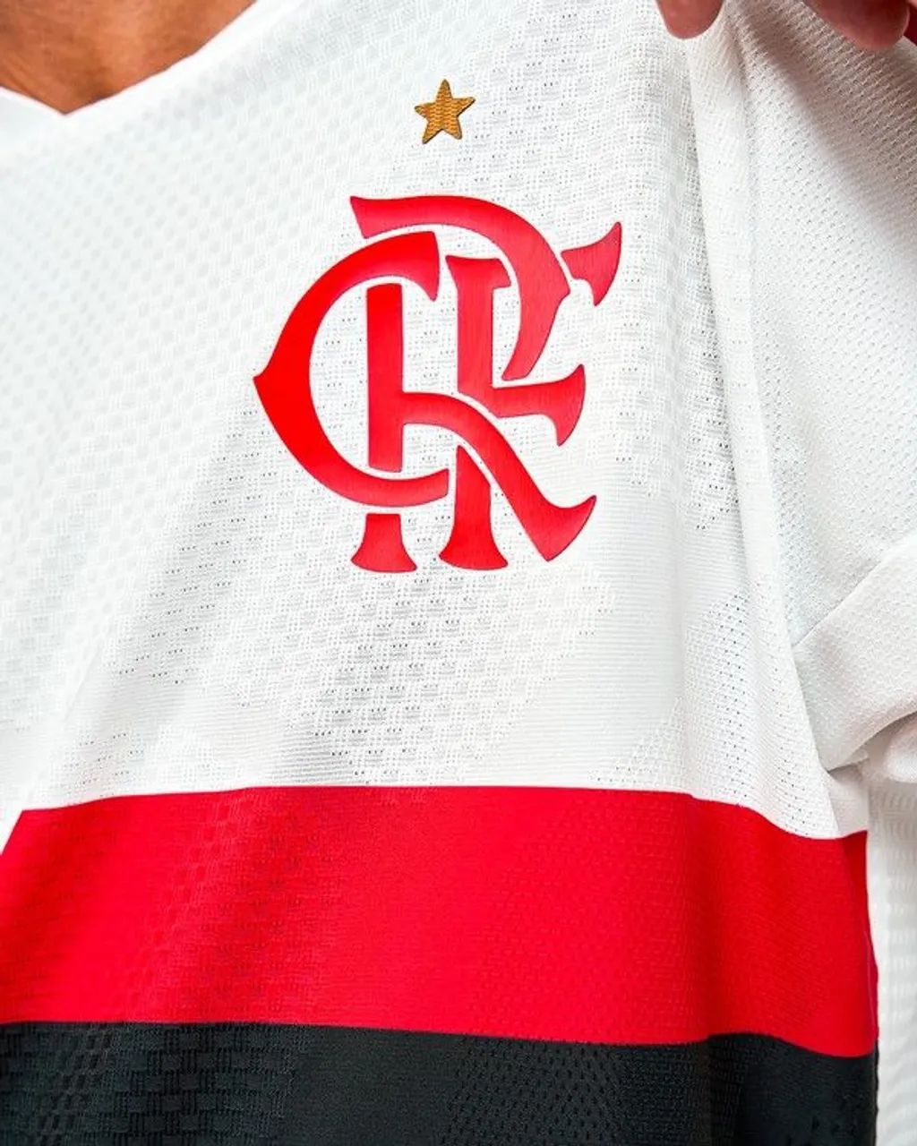 Flamengo Branca 2026 Versão (Jogador) - Foto 5