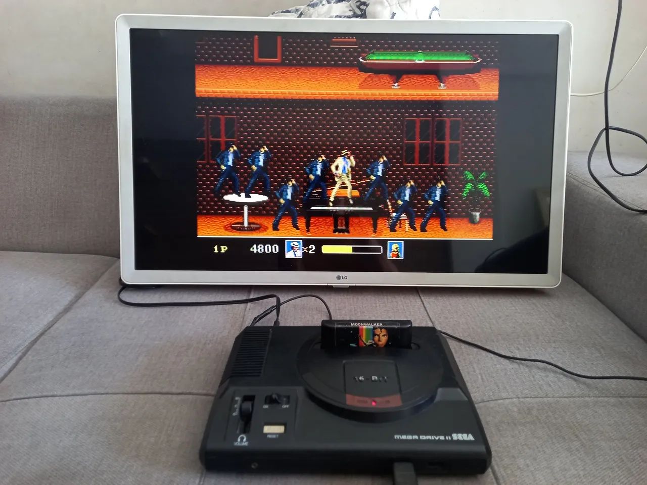 Moonwalker Mega Drive - Cartucho original - Foto 5