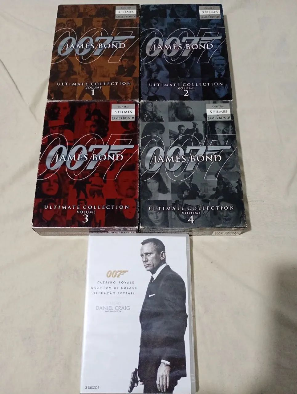 Dvd coleção James Bond - 007 (23 discos)