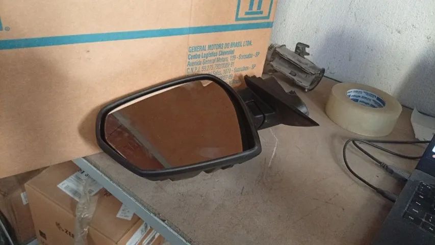 Retrovisor Externo Direito Elétrico do Cobalt 2012 a 2020- Sem Capa