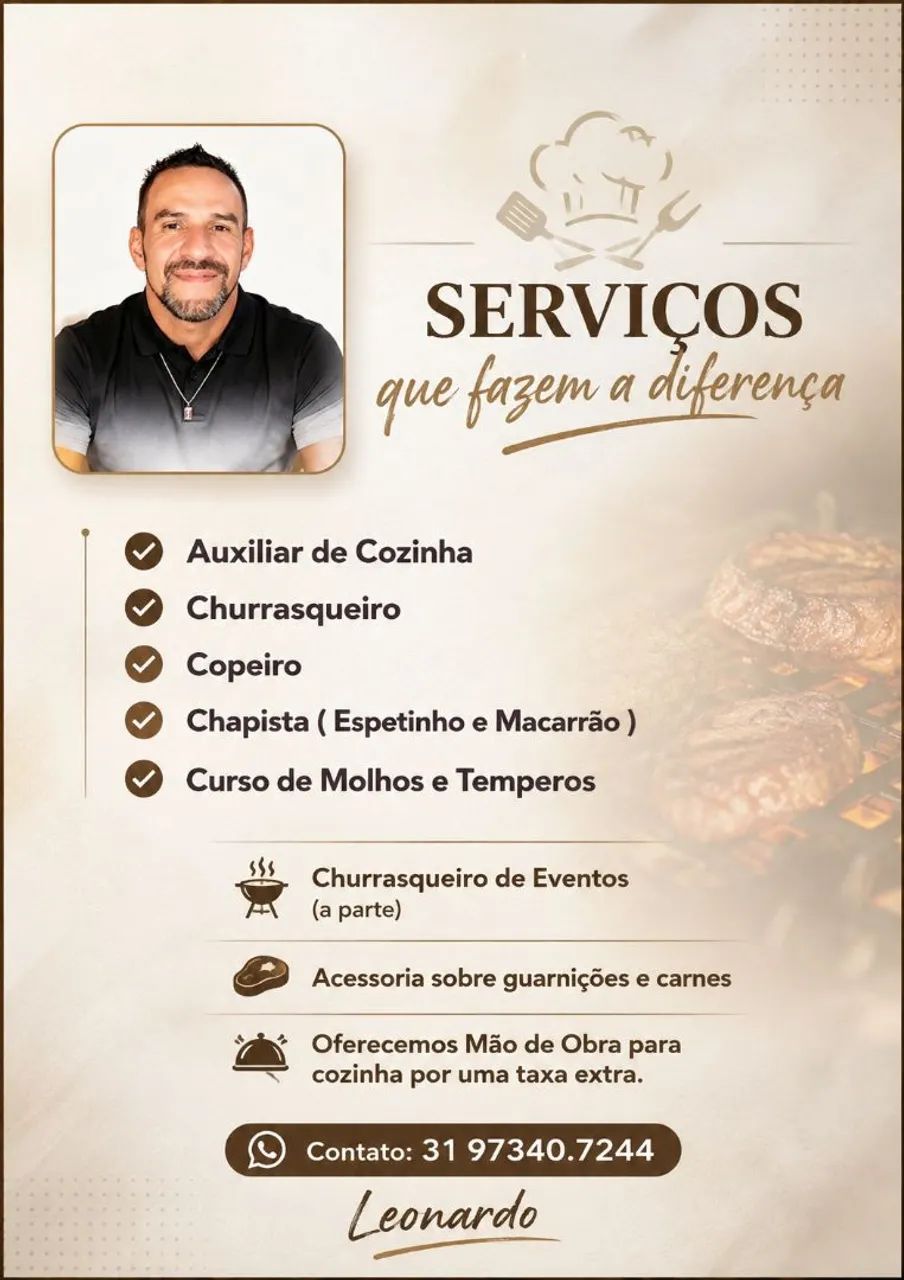 Churrasqueiro de Eventos e Cozinha  - Foto 2