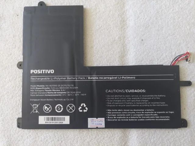 Bateria Notebook Positivo N 1240