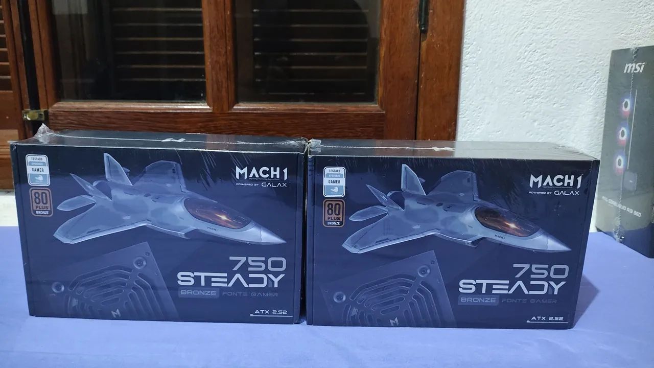 Fonte 750W MACH1 POWERED BY GALAX para PC