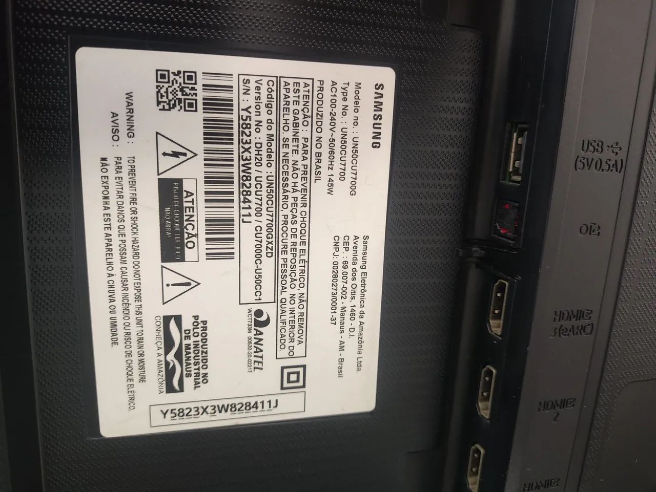 Tv Samsung 50 polegadas , 4k  - Foto 4