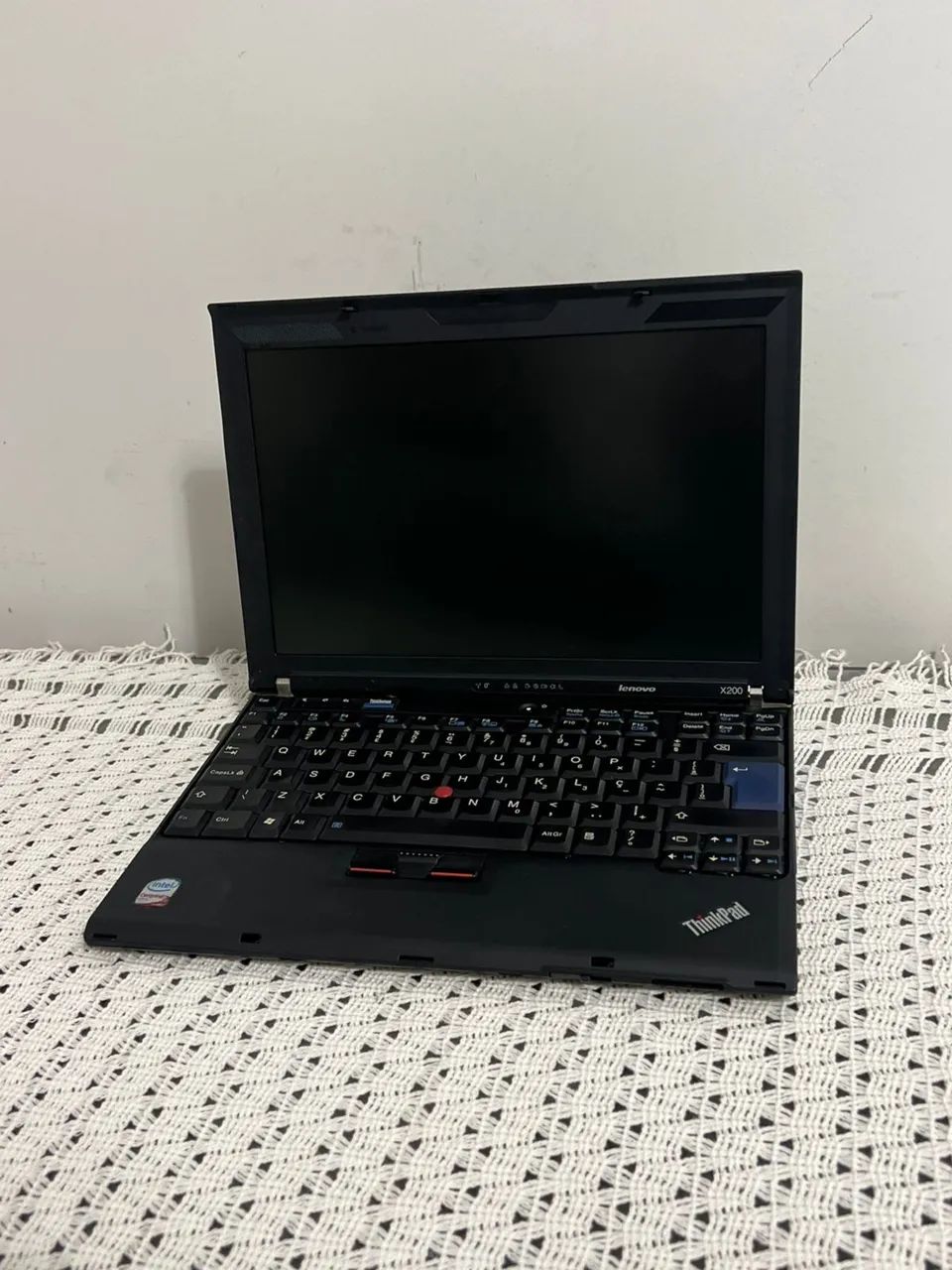 Notebook Lenovo Thinkpad X200, 160 gb de hd, 4 gb de RAM, formatado