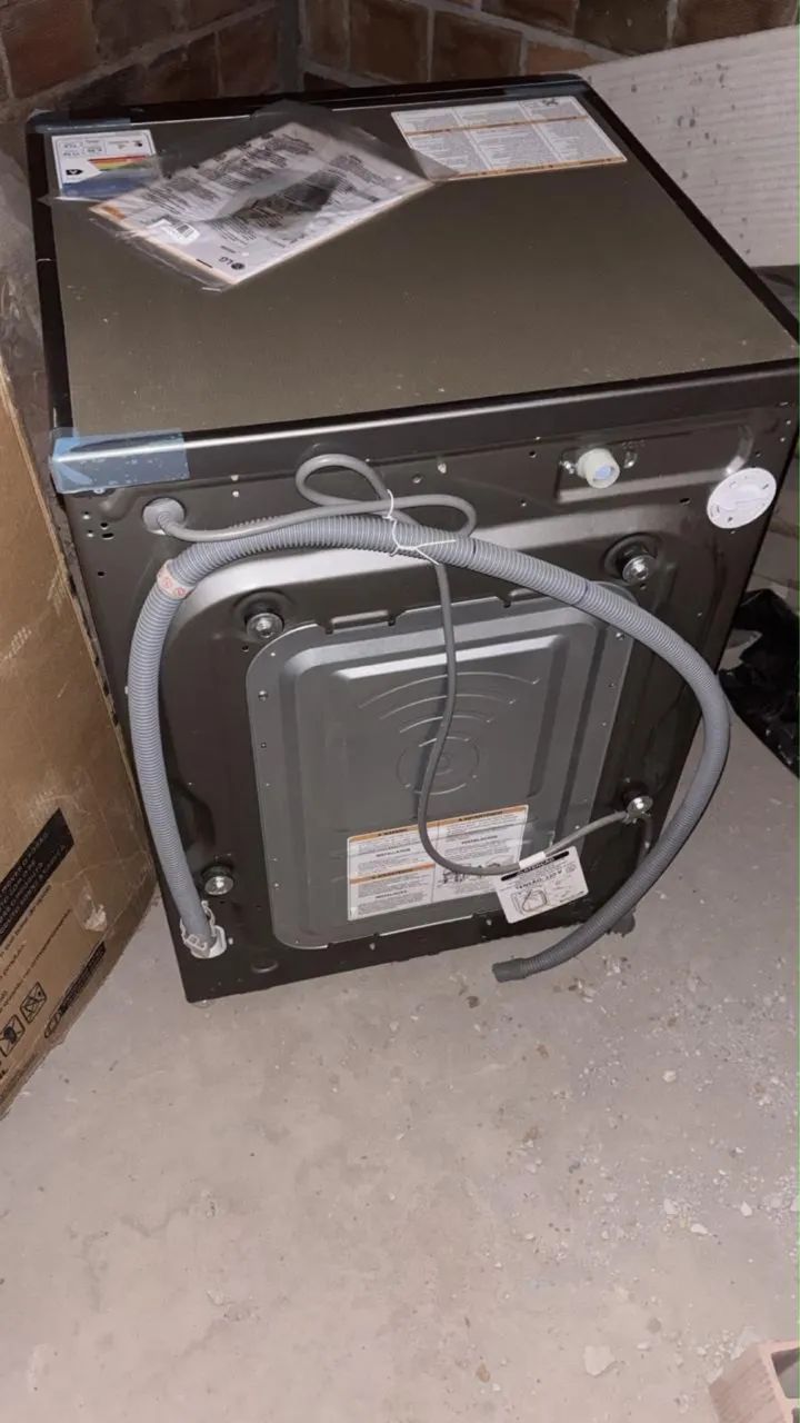 Lava e seca CV5014PC4A VC4 Smart 14kg automática com inteligência artificial.